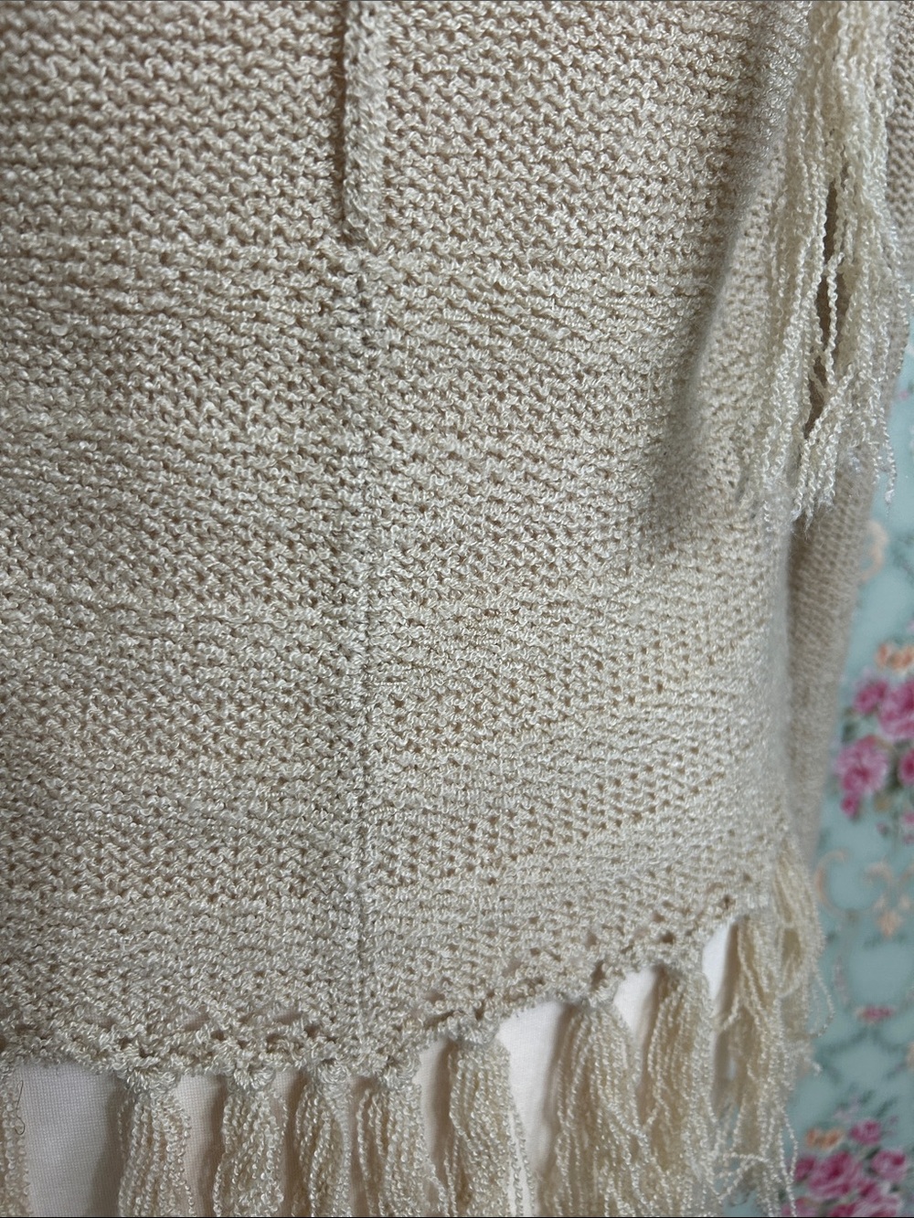 Like New Fresh Produce boho VINTAGE ?? Light weight hoodie sweater Size S M L - Picture 7 of 10